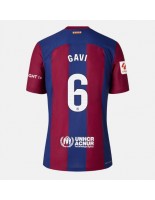 Barcelona Paez Gavi #6 Domácí Dres pro Dámské 2023-24 Krátký Rukáv